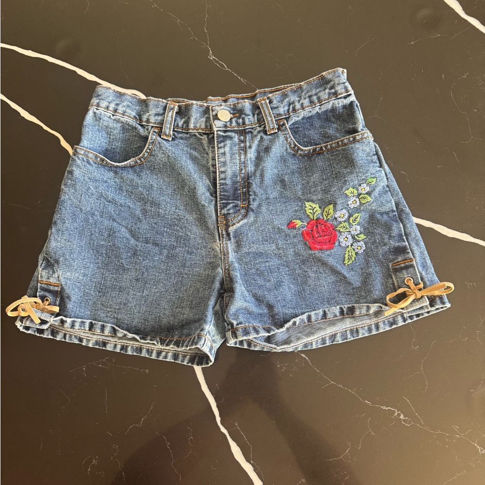 Girls Y2K Denim Jordache Shorts‎